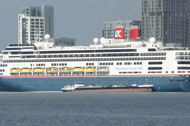 Fred. Olsen's Borealis at Liverpool Cruise Terminal