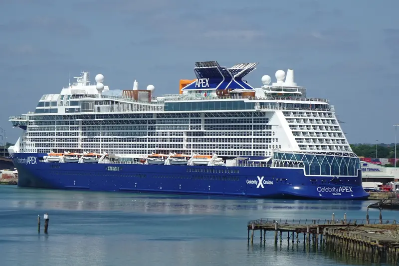 Celebrity Cruises' Celebrity Apex at Southampton