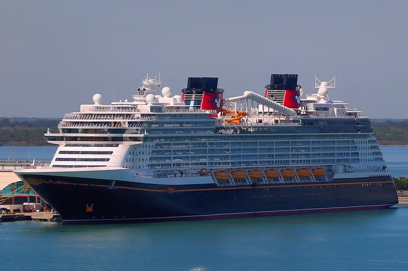 Disney Cruise Line's Disney Wish at Port Canaveral, Florida