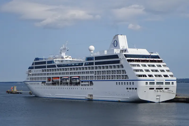 Oceania Cruises' Insignia in Tallinn, Estonia
