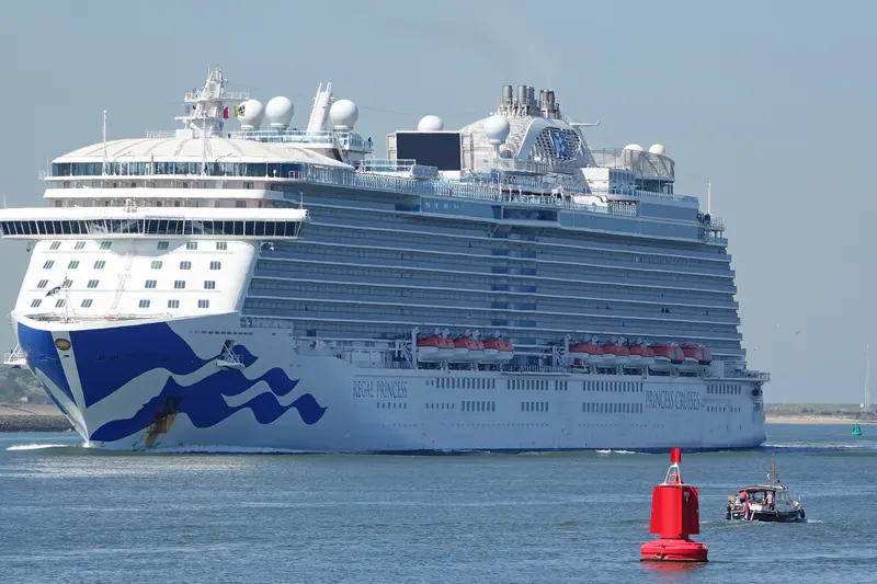 Princess Cruises' Regal Princess at Hook of Holland, the Netherlands