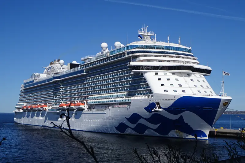Princess Cruises' Sky Princess in Tallinn, Estonia